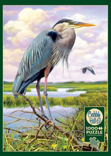 Picture of COBBLE HILL 1000PC PUZZLE - HERON 80182